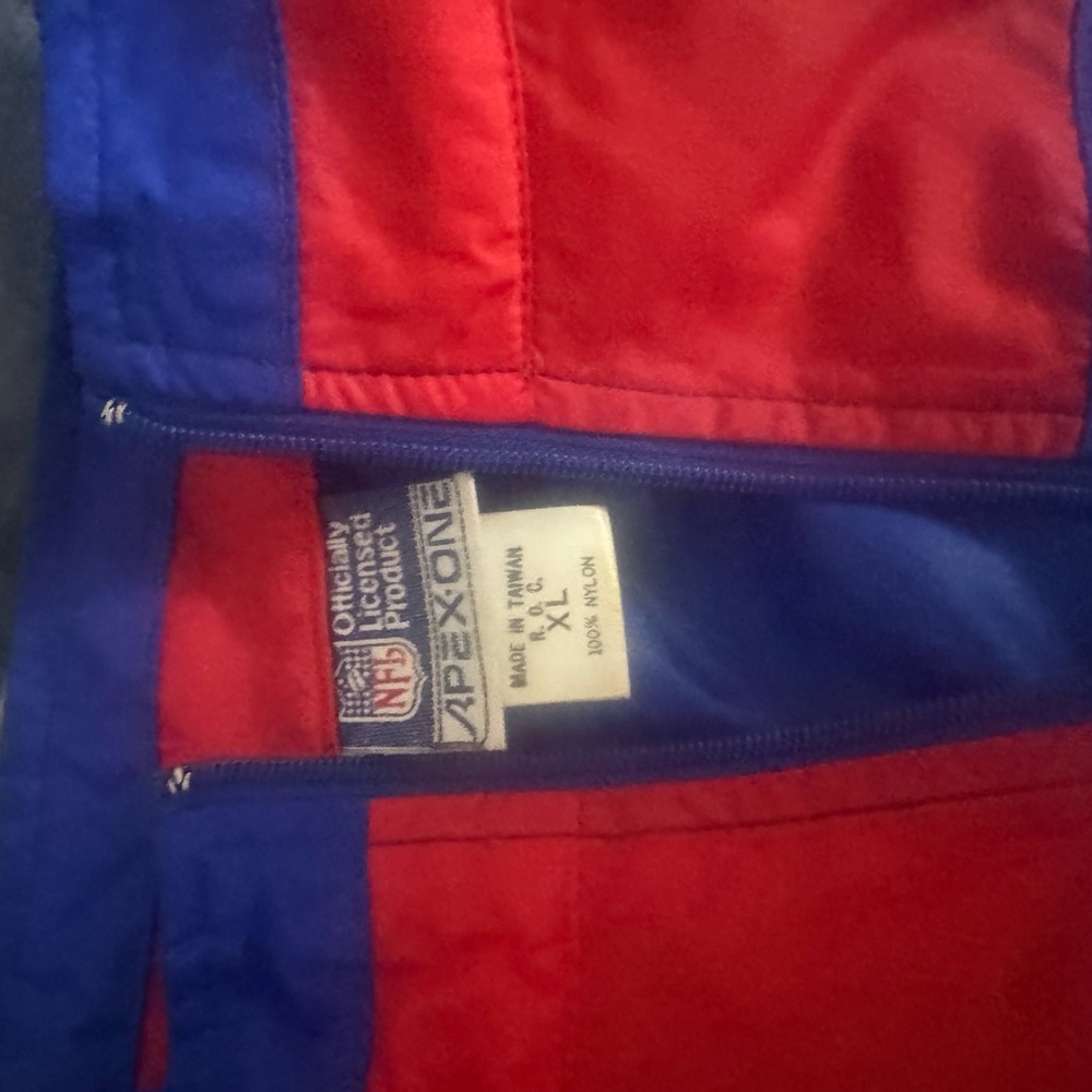 Apex One Men's Red and Blue Lightweight Jacket